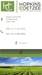 Mobile Screenshot of hopcal.co.za